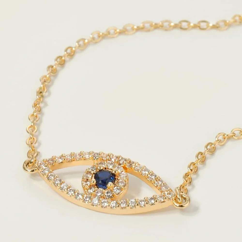 Women's 14K Gold Plated Dainty Chain Simple Jewellery Cute Handmade Bracelet